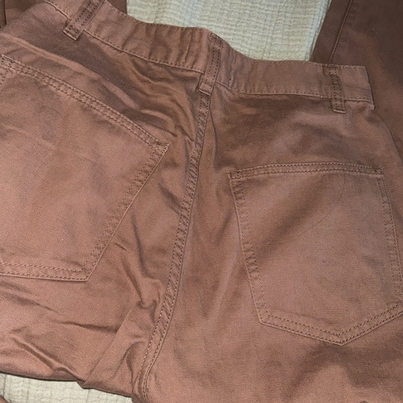 Cotton On Parker Long Straight Pant Cocoa Bean Brown Soft Slacks NWT - Picture 7 of 9